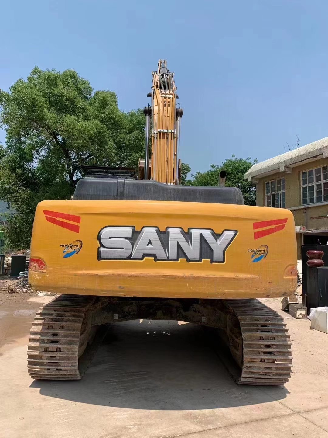 အသုံးပြုထားသော Second-Hand Construction Machinery SY365H Excavator Crawler Excavator36Ton Large Excavator