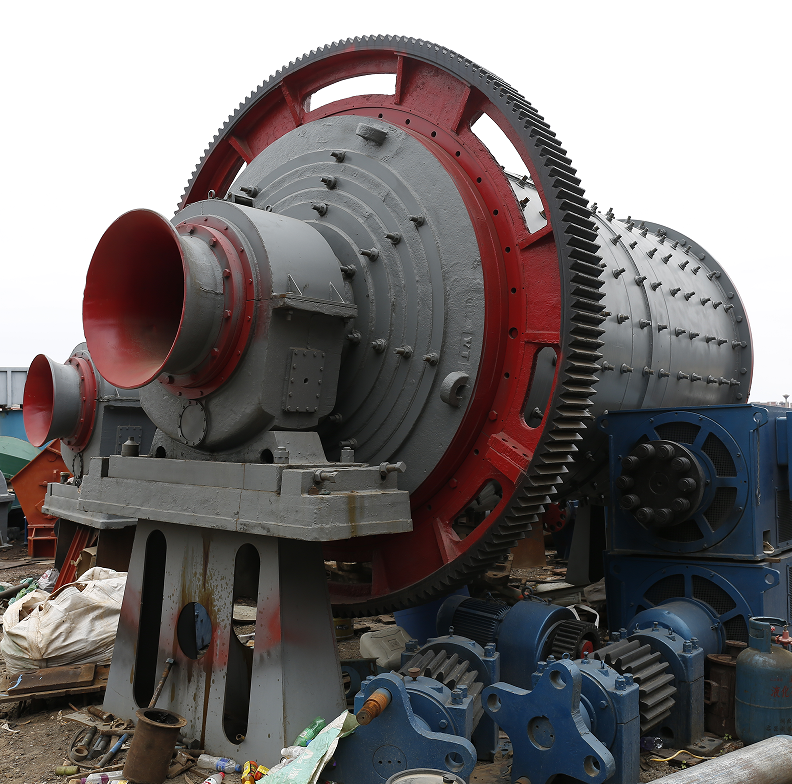 အသုံးပြုထားသော Ball Grinding Mill သည် Wet and Dry Ball Mill/Granite/Feldspar/Chemical