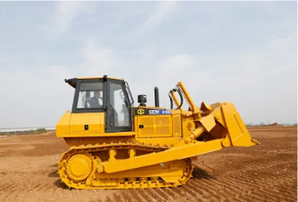 အသုံးပြုထားသော Second Hand Shangong Crawler Bulldozer Sem816 