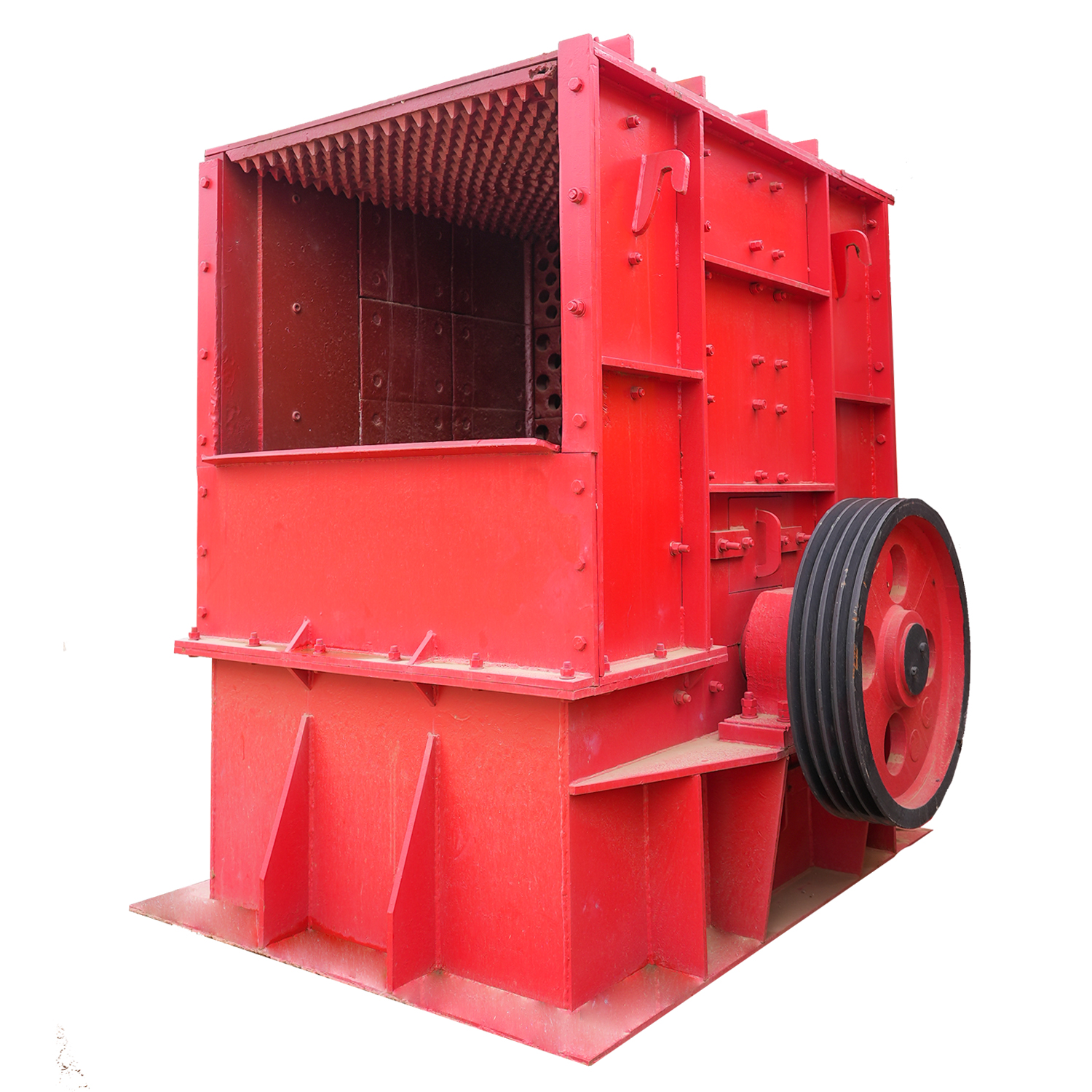 အသုံးပြုထားသော Second-Hand Square Box Crusher1616 Hammer Crusher