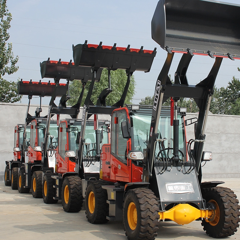 ဆောက်လုပ်ရေးစက်ပစ္စည်း 20G Wheel Loader Front End Loader 