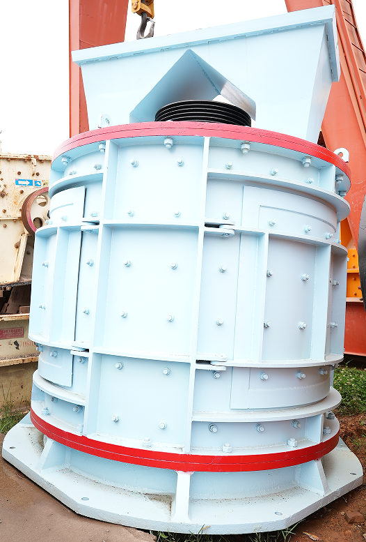 Vertical Shaft Hammer Crusher Stone Impact Crusher ကိုသုံးပါတယ်။ 