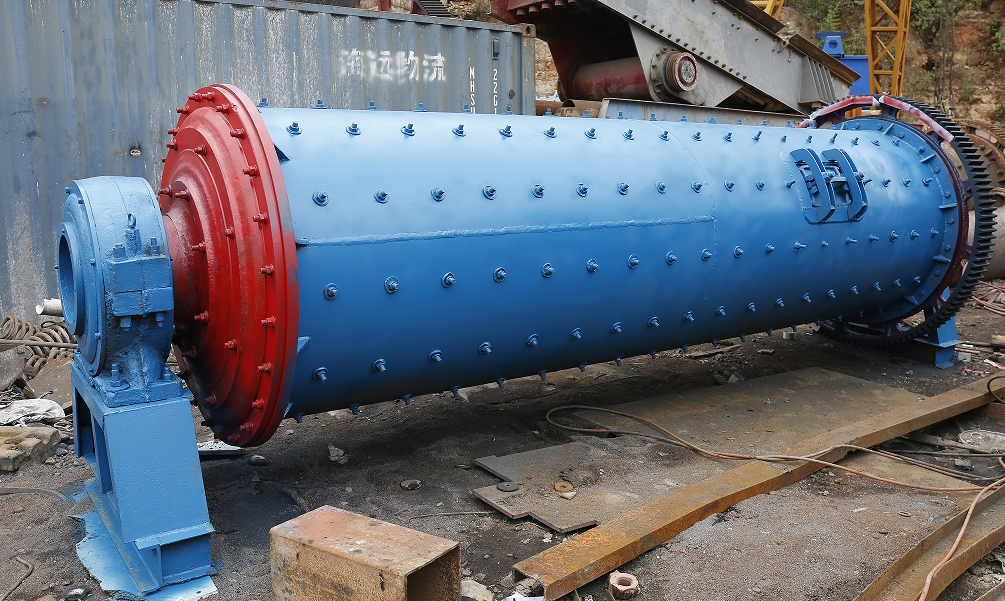 သတ္တုတွင်းသုံး စက်ယန္တရား Rotary Dry Ball Grinding Mill