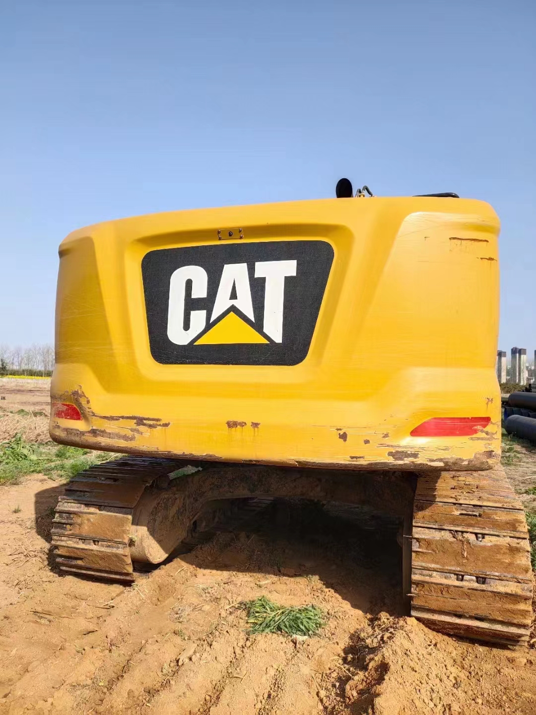 အသုံးပြုထားသော Second-Hand CAT320 323 Crawler Excavator 