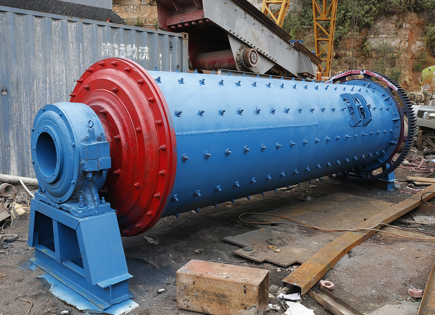 သတ္တုတွင်းသုံး စက်ယန္တရား Rotary Dry Ball Grinding Mill