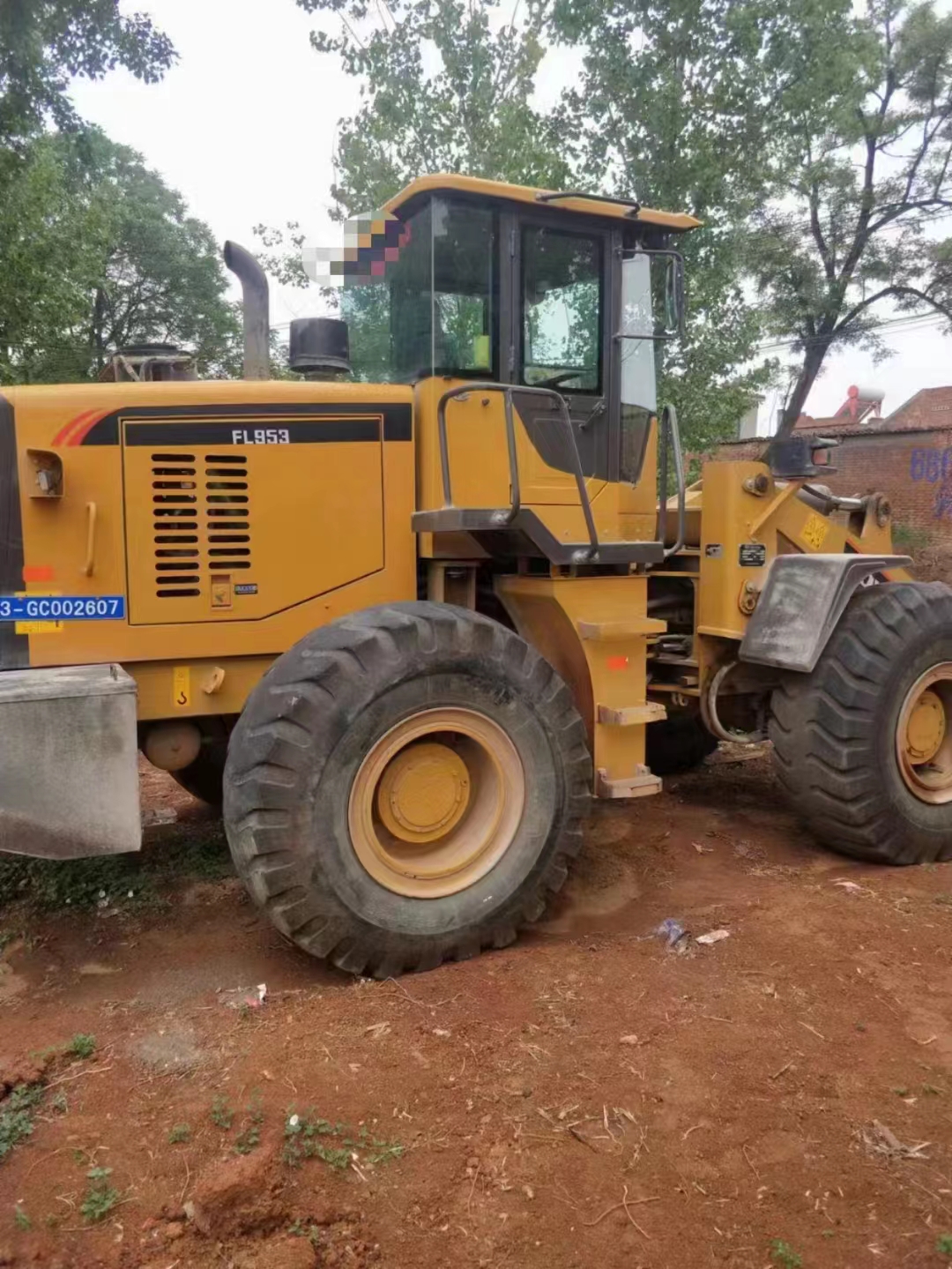 အသုံးပြုထားသော Second-Hand FL953 Wheel Loader