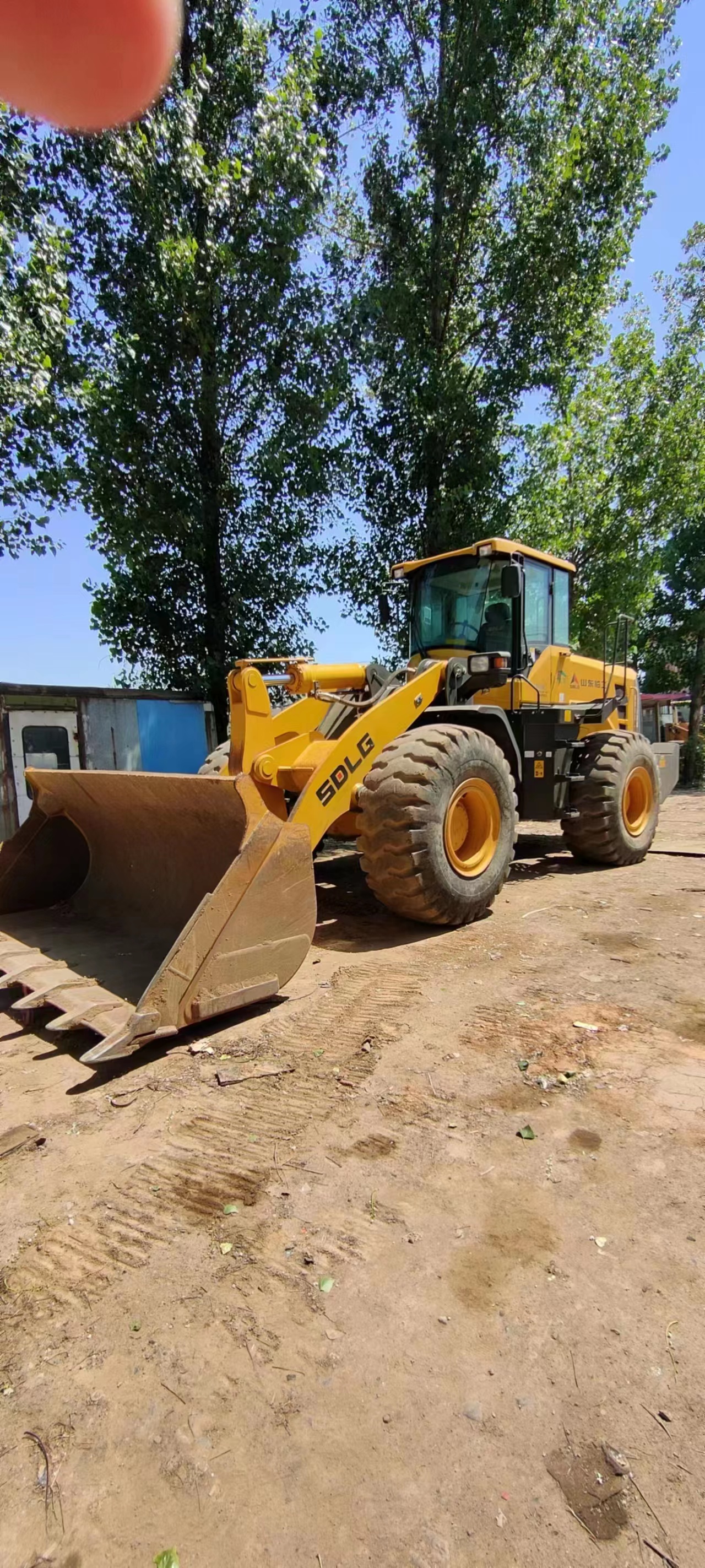  ဆောက်လုပ်ရေးအတွက်အသုံးပြုသော Second-Hand L955F Wheel Loader