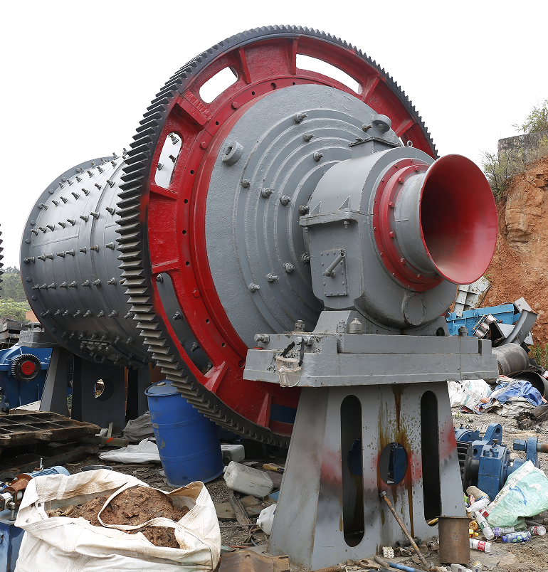 အသုံးပြုထားသော Ball Grinding Mill သည် Wet and Dry Ball Mill/Granite/Feldspar/Chemical