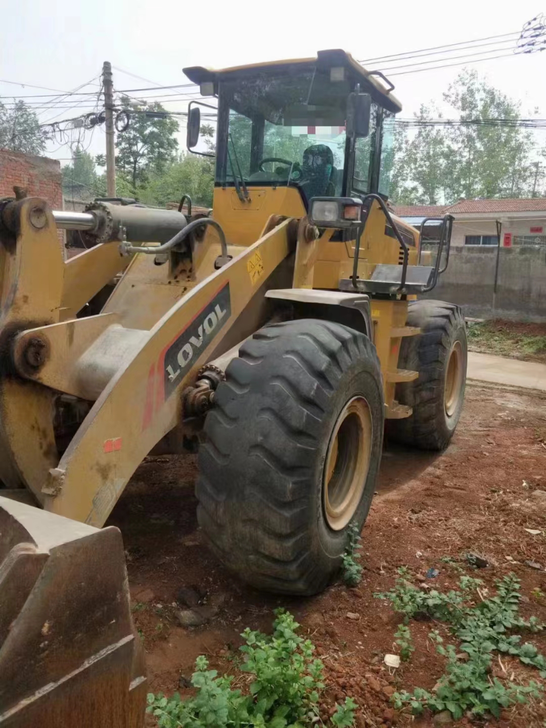 အသုံးပြုထားသော Second-Hand FL953 Wheel Loader